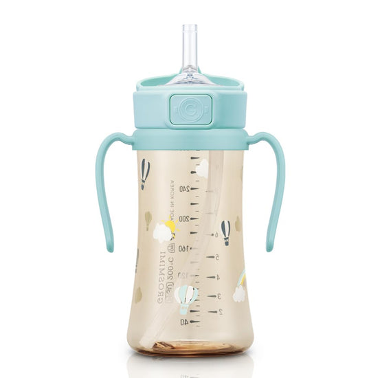 Drinking cup — Flip top spill proof for toddlers by Grosmimi
