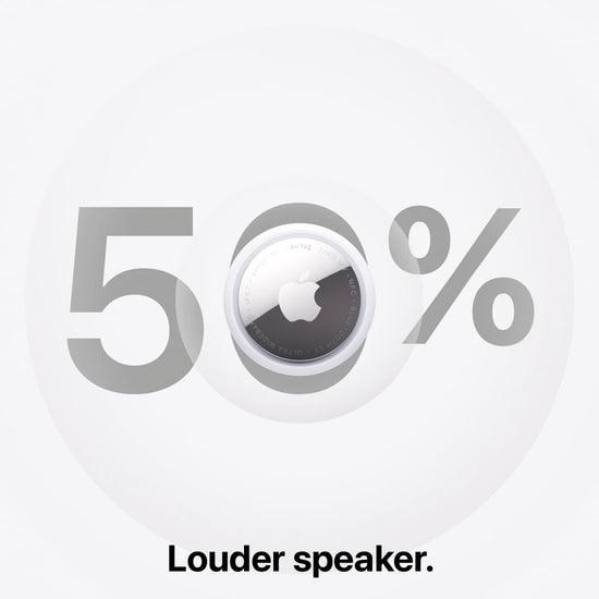 Apple AirTag — Tracker with one-tap setup and up to 1.5X precision finding range