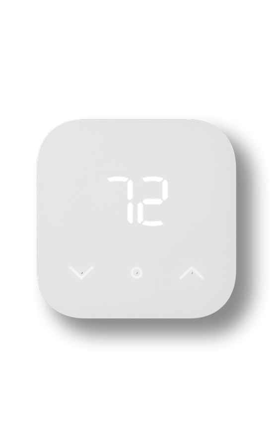 Certified refurbished Amazon smart thermostat - energy efficient design