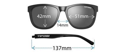 Tifosi Swank sunglasses — tangle free design for an active lifestyle
