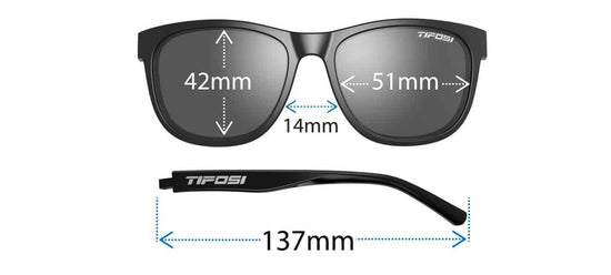 Tifosi Swank sunglasses — tangle free design for an active lifestyle