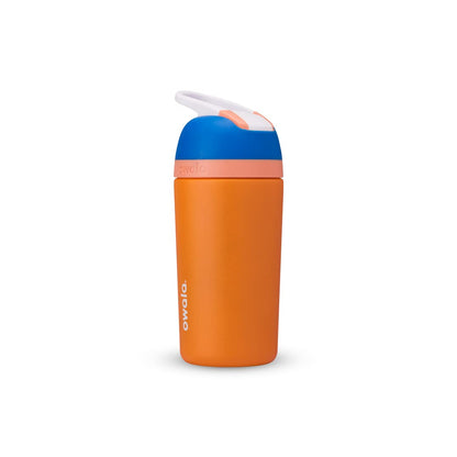Thermos — Kids insulated stainless-steel water bottle with straw and locking lid