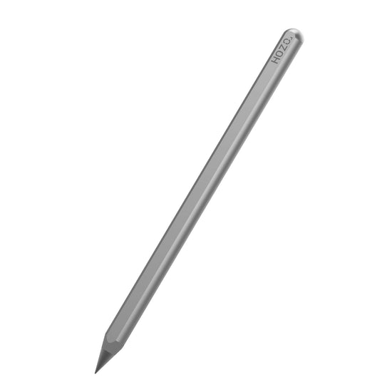 HOZO NeoRulerGO Classic Elegant Design Metal Inkless Pencil with 2 Replaceable Nibs, Reusable Everlasting Pencil for Architecture Sketching,Drafting, Art, Drawing Supplies -Aluminum Alloy Material