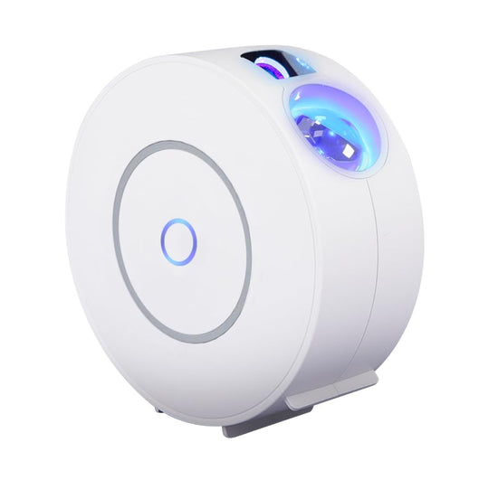 Galaxy Projector for Bedroom Ceiling, （Blue Star） Decorative Lighting Projectors with APP & Voice Control, Compatible with Alexa, HD Night Sky Light for Kids Room, Gaming & Home Decor, White