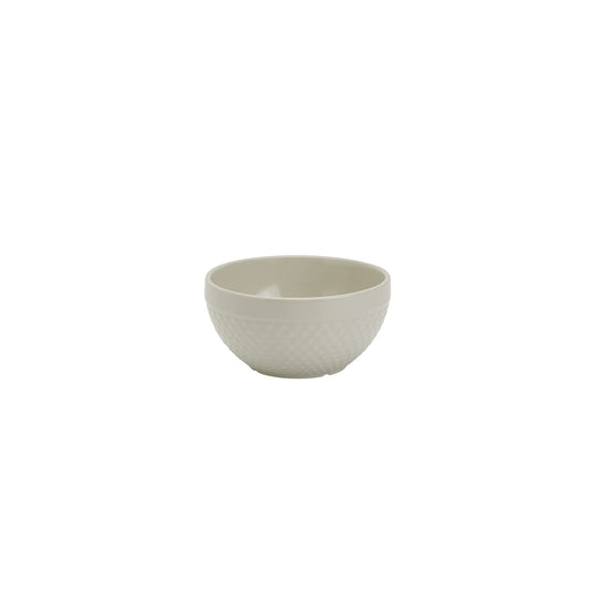TTU dishware bowl set — Hobnail style stoneware mixing bowls 4 piece set for baking and cooking