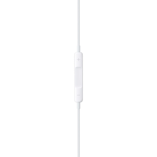 Apple EarPods headphones — wired design with USB-C plug and built-in remote control