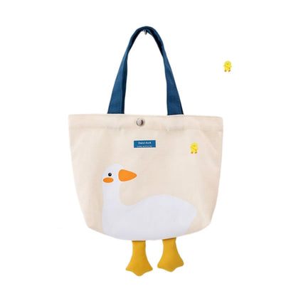 AWXZOM tote bag — cute graphic design for lunch and grocery use