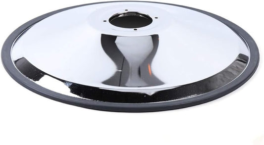 Luxitero 22.83inch Salon Chair Base Sliver, Hydraulic Styling Chair Pump Base fits, Stainless Steel Replacement Base for Salon, Office &Chair Swivel Chairs