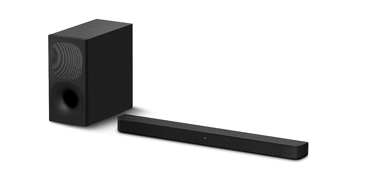 Sony speakers — 2.1ch soundbar with wireless subwoofer and Dolby Digital