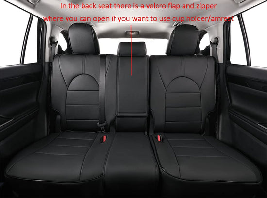 EKR pilot seat covers - Custom fit leather set for Honda Pilot 2023-2025
