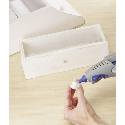 Hot glue gun — Precision tip with three multi-purpose glue sticks