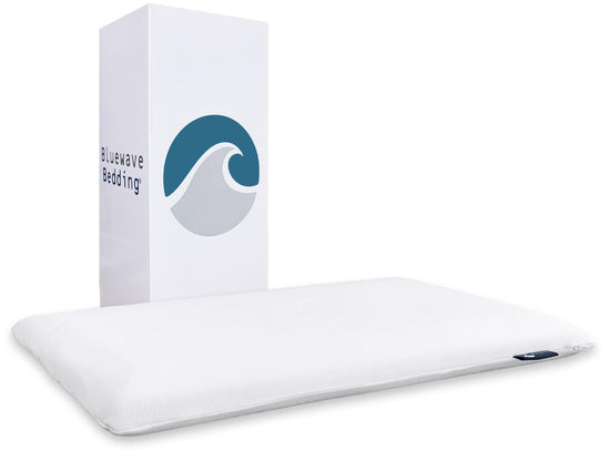 Bluewave Bedding pillows — Slim, super slim and ultra slim gel-infused memory foam