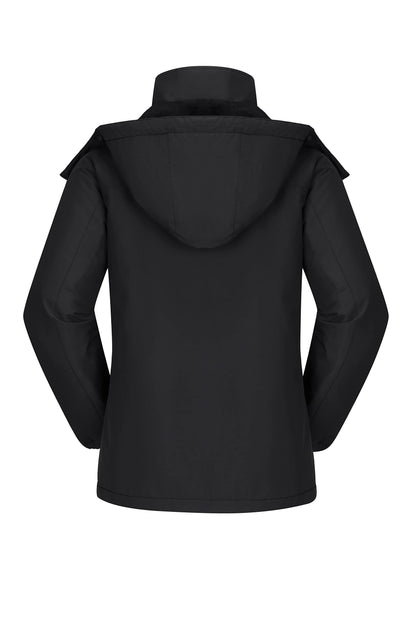 Camel Crown women's ski coat — warm fleece and waterproof design
