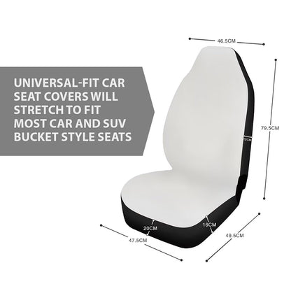 gearider vehicle seat cover - black camouflage with USA flag print, waterproof design