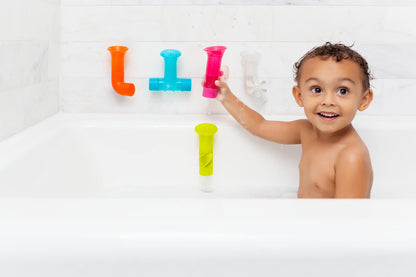 BATH_TOY — Boon Pipes building toddler bath tub toy for kids 12 months and up