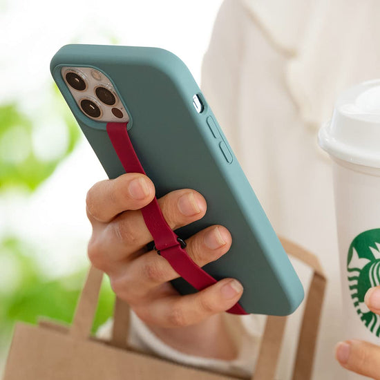 Cell phone grip — Sinjimoru C-shaped clip for easy handling and support