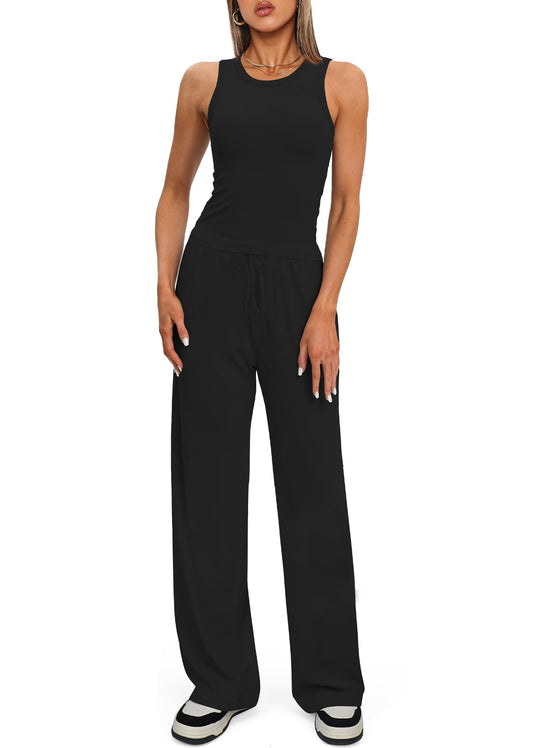 Darong women's coordinated outfit - sleeveless summer lounge set