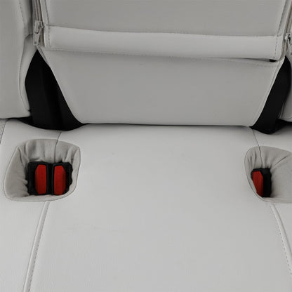 EKR Model Y seat covers — Custom fit for Tesla Model Y 2026, airbag compatible, leather