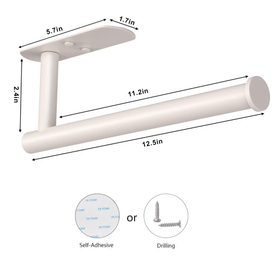 PAPER_TOWEL_HOLDER — VAEHOLD self adhesive stainless steel under cabinet mount holder