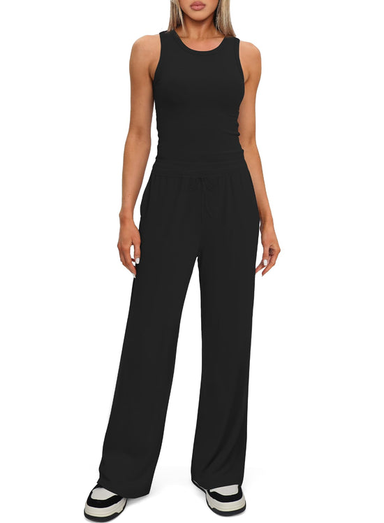 Darong women's coordinated outfit - sleeveless summer lounge set