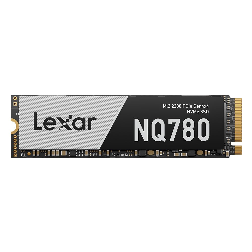 Lexar SSD with heatsink for PCIe Gen4 NVMe M.2 2280 internal storage