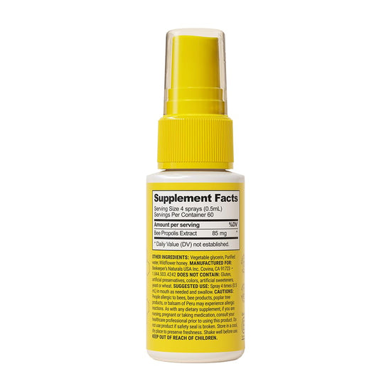 Medication — Beekeeper's Naturals propolis throat spray