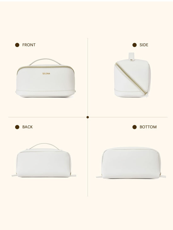 Telena cosmetic case — waterproof with large capacity and handle