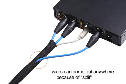 Cord management cover — Alex Tech cord protector for USB and audio video cables