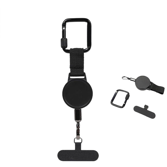 Retractable Phone Tether Skiing,Retractable Phone Lanyard,Outdoor Anti-Theft Retractables Phone Lanyard,Anti Thefts Retractables Cell Phone Tether,Adjustable Anti-Theft Mobile Phone Tethers (1PCS)