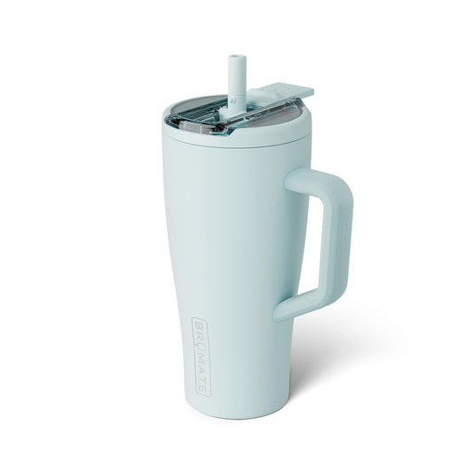 BrüMate Era tumbler — 40oz insulated design with flip down straw and leakproof base