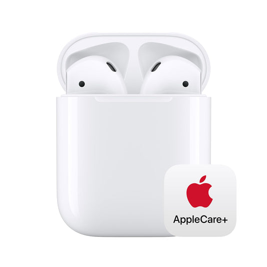 Apple AirPods 2nd generation wireless headphones with lightning charging case