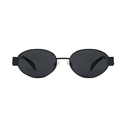 Butaby retro oval sunglasses — classic style with UV400 protection