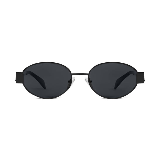 Butaby retro oval sunglasses — classic style with UV400 protection