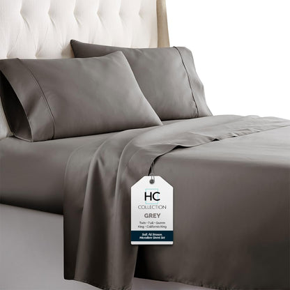 HC Collection bed linen set — 16 inch deep pockets for bedding sheets and pillowcases