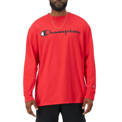 Champion long sleeve shirt - classic style for men in regular and big & tall sizes.
