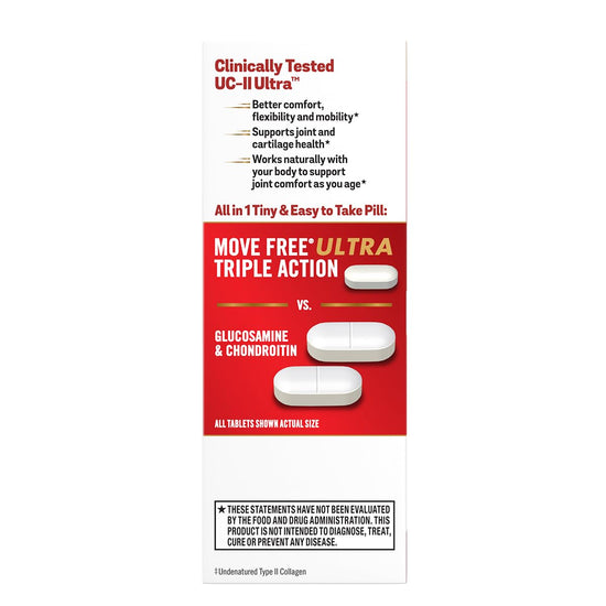 Move Free Ultra joint support supplement - Triple action formula