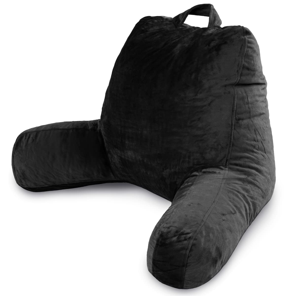 Milliard body positioner — large shredded memory foam back support pillow with arms