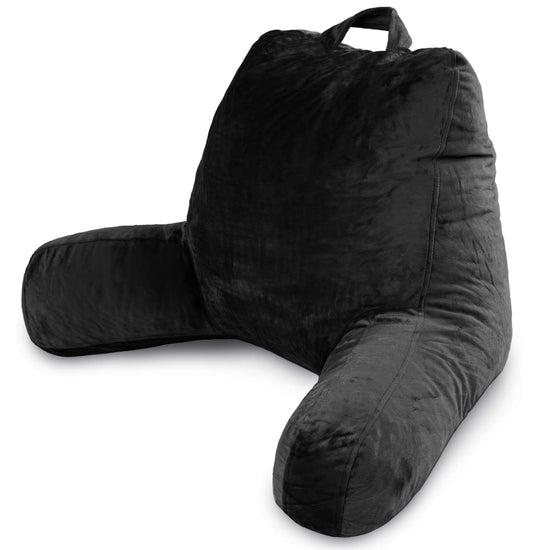 Milliard body positioner — large shredded memory foam back support pillow with arms