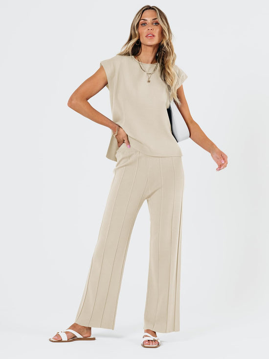 LILLUSORY track suit — matching two piece knit set for women spring vacation 2026 summer outfits