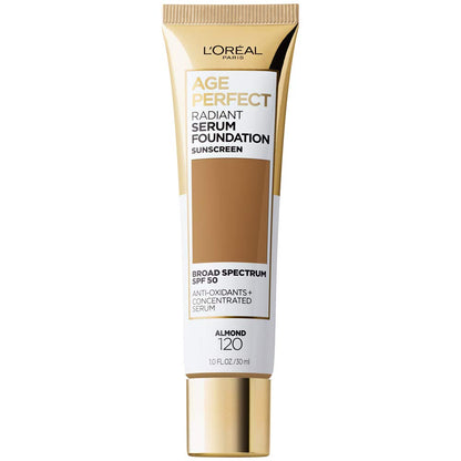 L’Oréal Paris skin foundation with SPF 50 and radiant serum formula