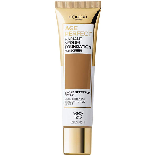 L’Oréal Paris skin foundation with SPF 50 and radiant serum formula