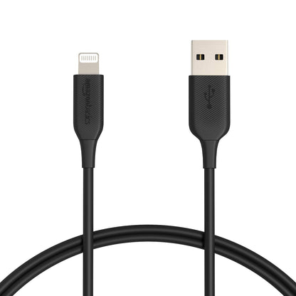 Electronic cable — MFi certified Lightning to USB A charger by Amazon Basics