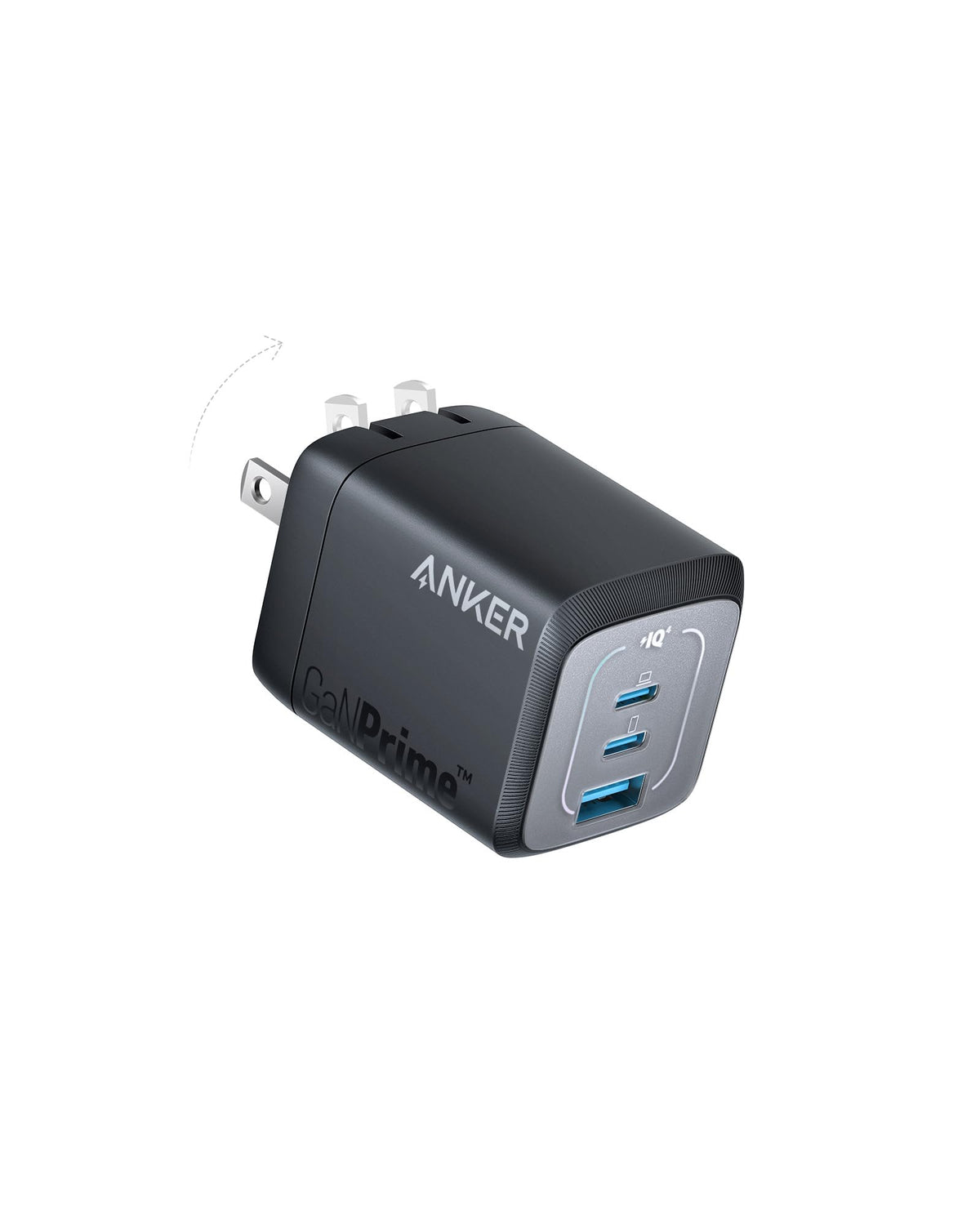 Anker charging adapter — 67W GaN with 3 ports for fast charging devices