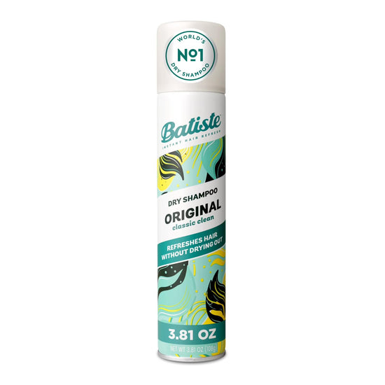 Batiste dry shampoo - Variety pack with original and tropical fragrances, 4 count