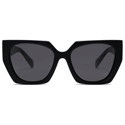 SOJOS oversized polarized sunglasses — trendy square design for women