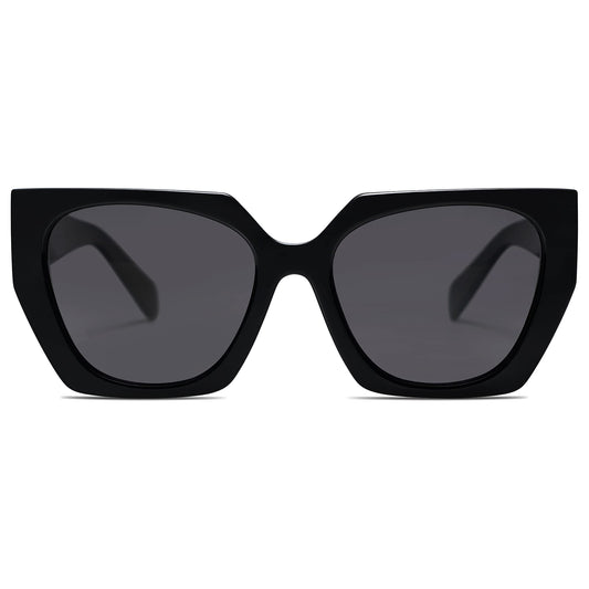 SOJOS oversized polarized sunglasses — trendy square design for women