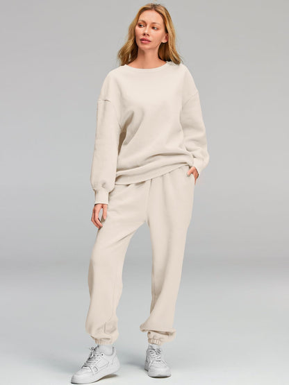 AUTOMET coordinated outfit — 2 piece sweatsuit set with pockets