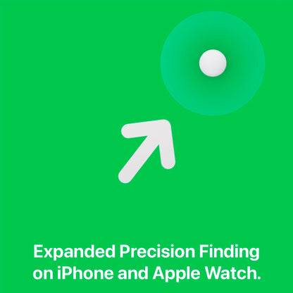 Apple AirTag — Tracker with one-tap setup and up to 1.5X precision finding range