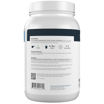 PROTEIN SUPPLEMENT POWDER — Grass-fed whey protein isolate, naturally flavored, gluten free