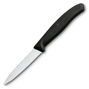 Victorinox kitchen knife — 3.25 inch Swiss Classic paring with straight edge, spear point